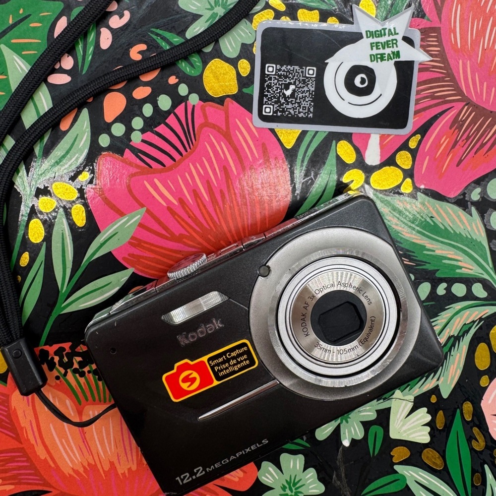 Kodak EasyShare M341 12.2MP Digital Camera Black Bundle with Box SD Card Manual